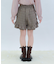 リボン付き裾フリルショーパン