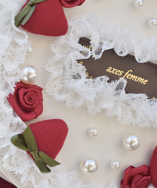 ローズケーキモチーフバッグ｜アクシーズファムの通販｜&mall（アンド