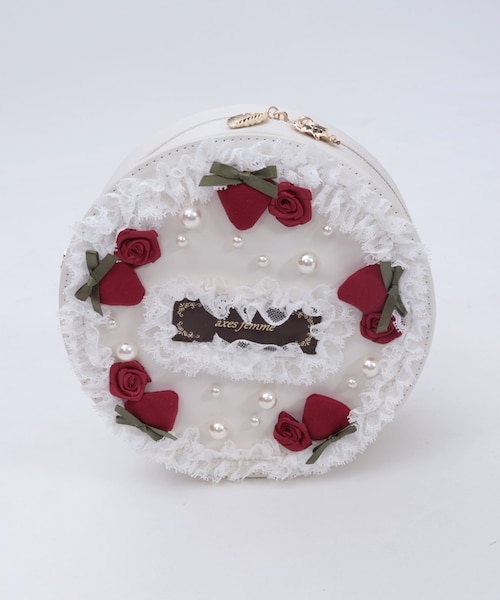 アクシーズ☆axes☆ローズケーキモチーフバッグ ローズケーキモチーフバッグ｜アクシーズファムの通販｜&mall（アンド