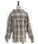 チェックレイヤードシャツ