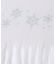 雪の結晶刺繍ストール