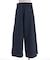 チェック切替ワイドパンツ