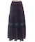 ベロアティアードロングスカート