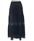 ベロアティアードロングスカート