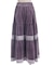 ベロアティアードロングスカート