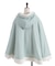 パール裏ボアニットポンチョ