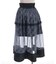 チェックチュールロングスカート