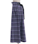 起毛チェック柄ロングスカート