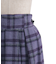 起毛チェック柄ロングスカート