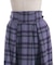 起毛チェック柄ロングスカート
