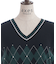 パール付アーガイルベスト