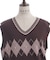 パール付アーガイルベスト