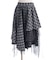 異素材イレヘムボリュームスカート