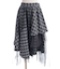 異素材イレヘムボリュームスカート