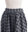 異素材イレヘムボリュームスカート