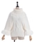 袖ファーポンチョ