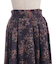 フローラルプリントスカート
