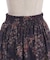 フローラルプリントスカート