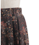 フローラルプリントスカート
