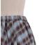 チェックイレヘムスカート