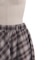 チェックイレヘムスカート