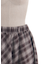 チェックイレヘムスカート