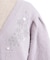 スノー・ローズ刺繍カーデ