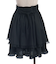 バックレースアップミドルスカート