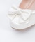エナメルリボンパンプス