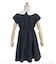 リボンセット丸襟ワンピース
