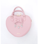 チャーム使いハートバッグ