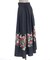 椿柄スカート