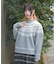雪柄フェアアイルニット