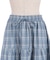 チェックティアードスカート