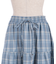 チェックティアードスカート