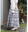 チェックティアードスカート