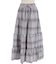 チェックティアードスカート