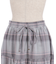 チェックティアードスカート