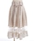 バックリボンハイウエストスカート