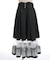 バックリボンハイウエストスカート