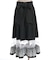 バックリボンハイウエストスカート