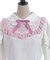 ハートモチーフレースブラウス