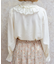 レースフリルブラウス