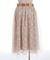 花レース×ラメチュールスカート