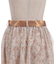 花レース×ラメチュールスカート