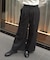 ペプラム風ベルト付パンツ