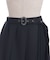 プリーツ切替スカート