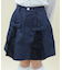 レースフリルデニムスカート