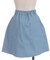 レースフリルデニムスカート