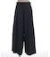 サイド柄切替ワイドパンツ